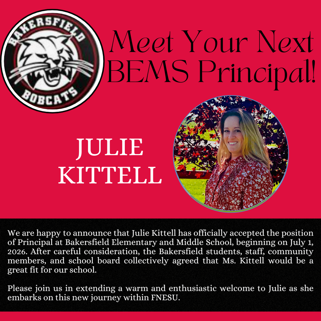 BEMS Principal Announcement - Julie Kittell