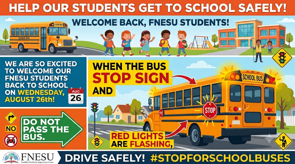 Stop for school buses