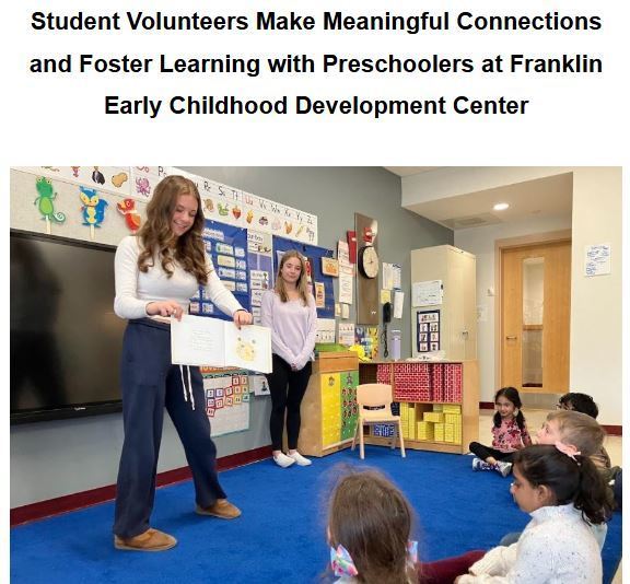 Student Volunteers at ECDC