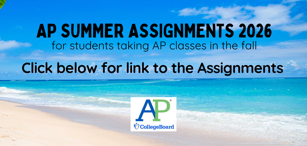 AP Summer Assignments 2025