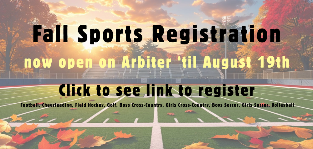 Fall Sports Registration 