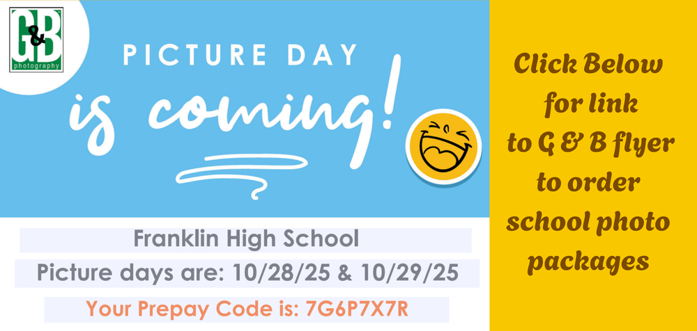 School Photo Days at FHS