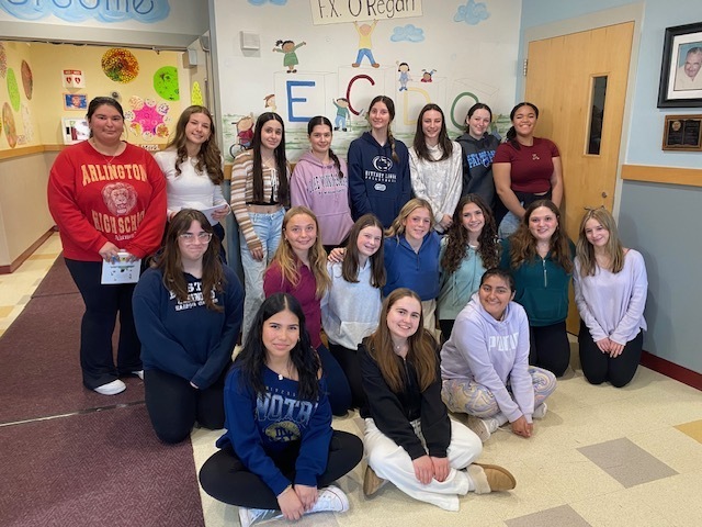 FHS students at ECDC