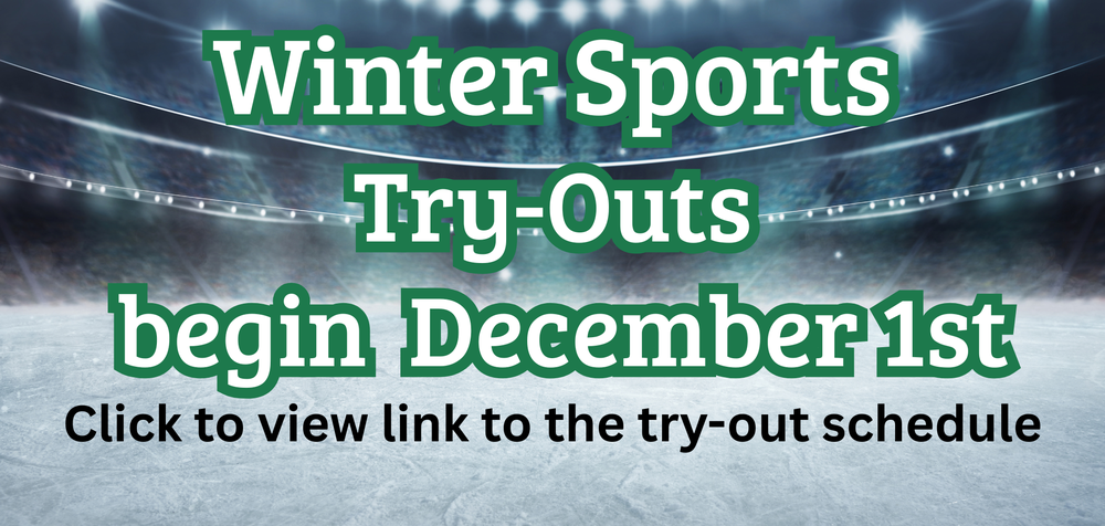 Winter Sports Try Out Schedule