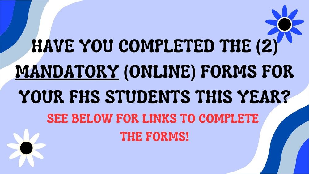 Mandatory School Forms