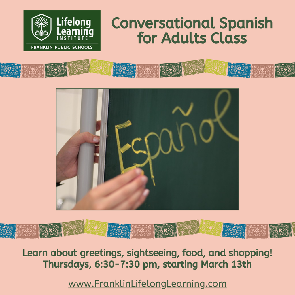 Conversational Spanish for Adults Class
