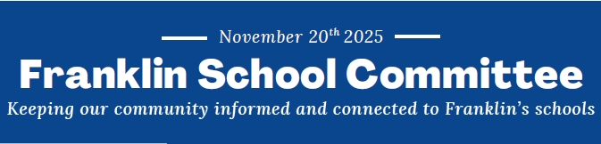 Franklin School Committee Newsletter