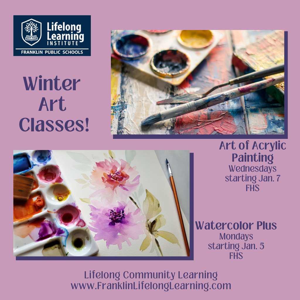 Art / Painting classes from Lifelong Community Learning