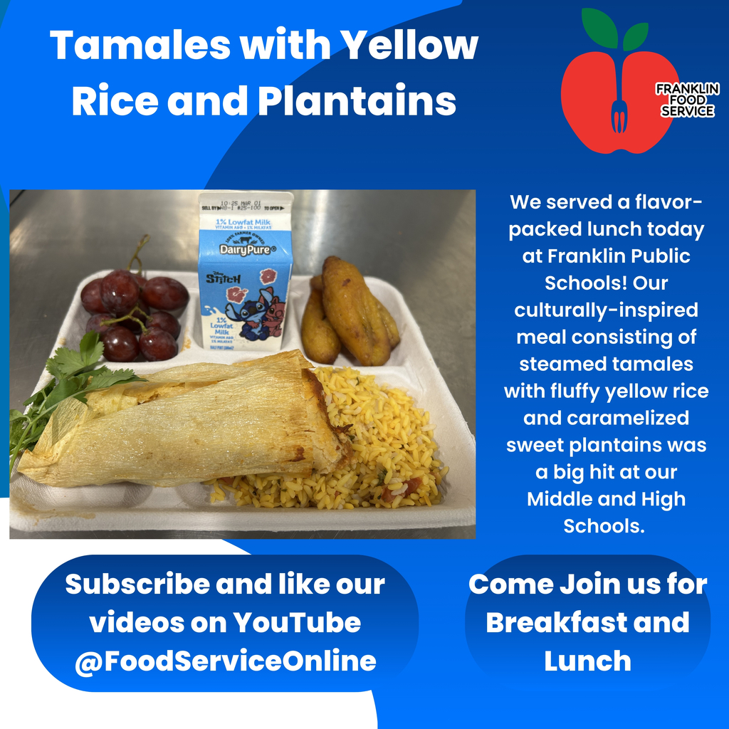 Tamales with Yellow Rice and Plantains