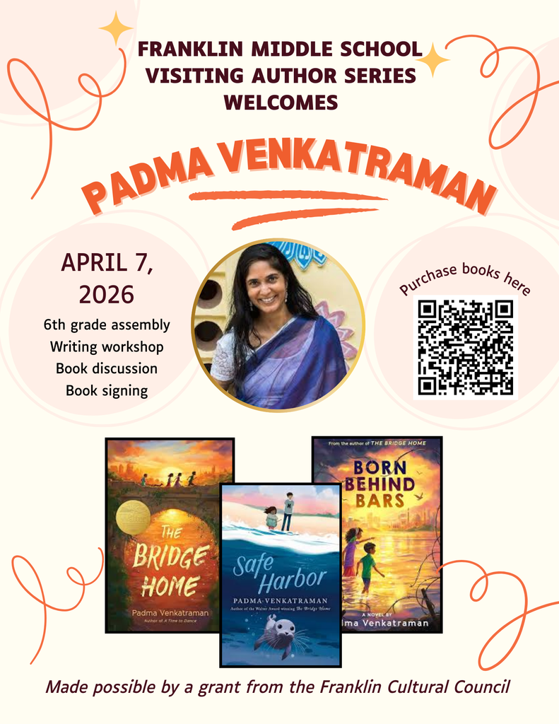 PPadma Venkatraman - visiting Author FMS 4-7-26