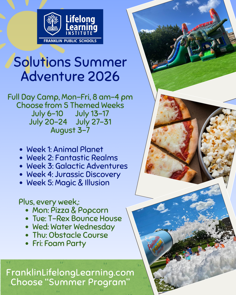 Details about Solutions Summer Adventure 2026.