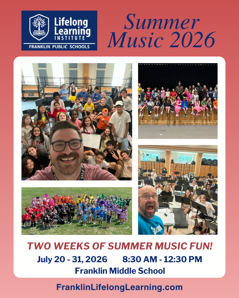 Lifelong Learning Summer Music Program 2026.