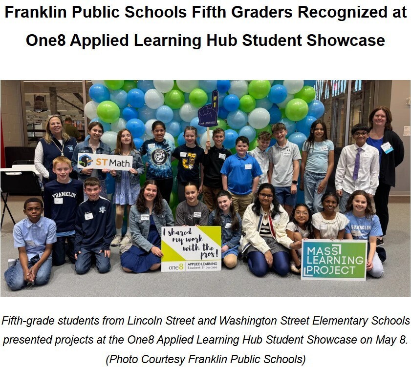One8 Applied  Learning Hub Student Showcase