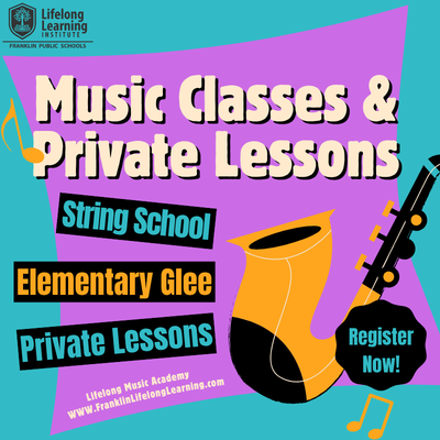 Music Classes & Private Lessons Register Now!