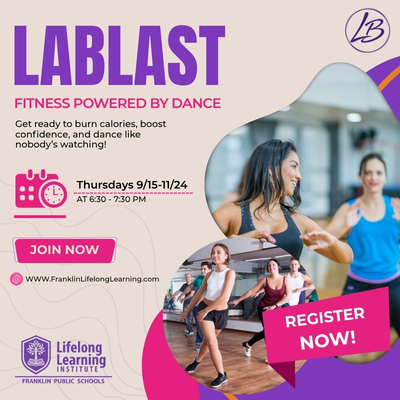 LABLAST Fitness Powered By Dance class registration open