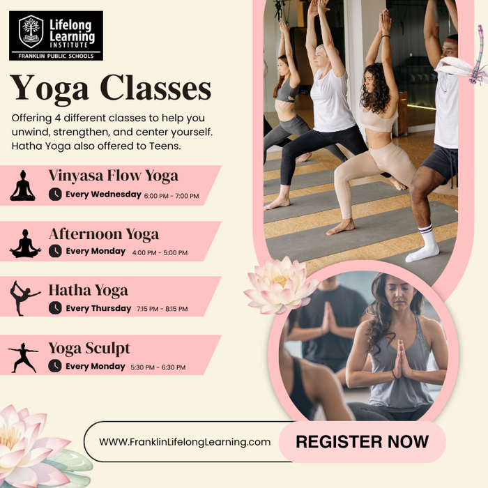 Yoga Class Registration Now Open 
