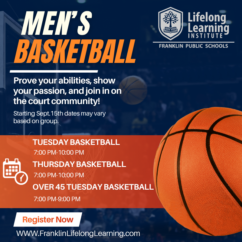 Men's Basketball registration now open!