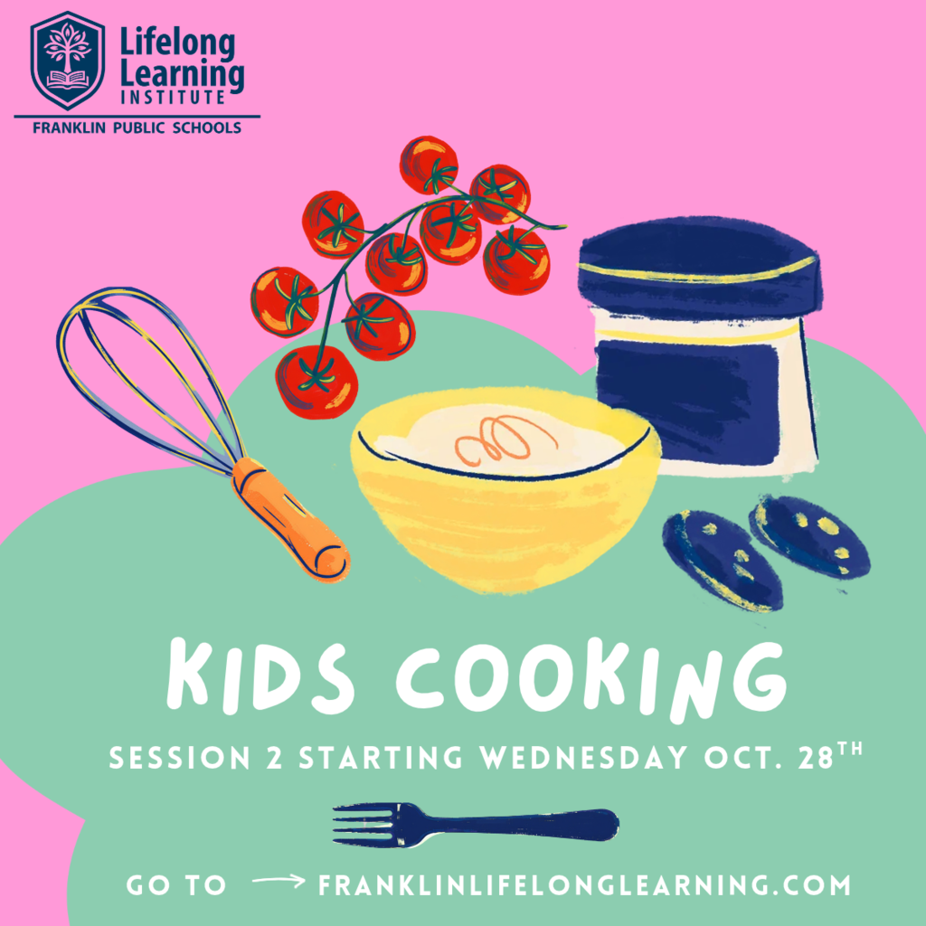 Kids Cooking Register Now Oct. 28
