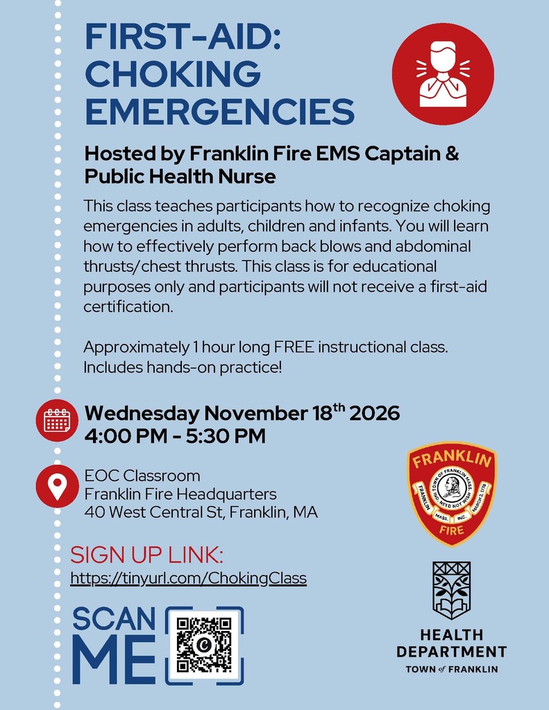 First Aid Choking Flyer