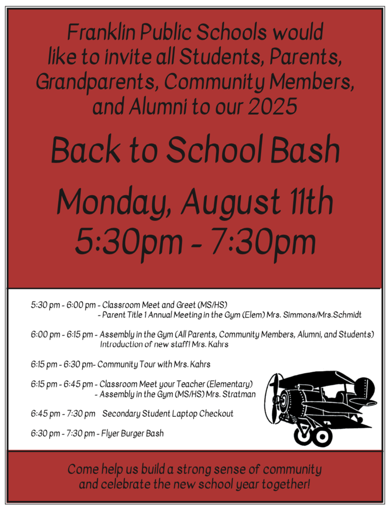 Back to School Bash