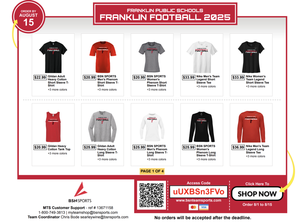 Flyer Football Gear 2025