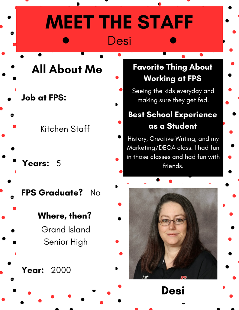 Meet the Staff! Desi