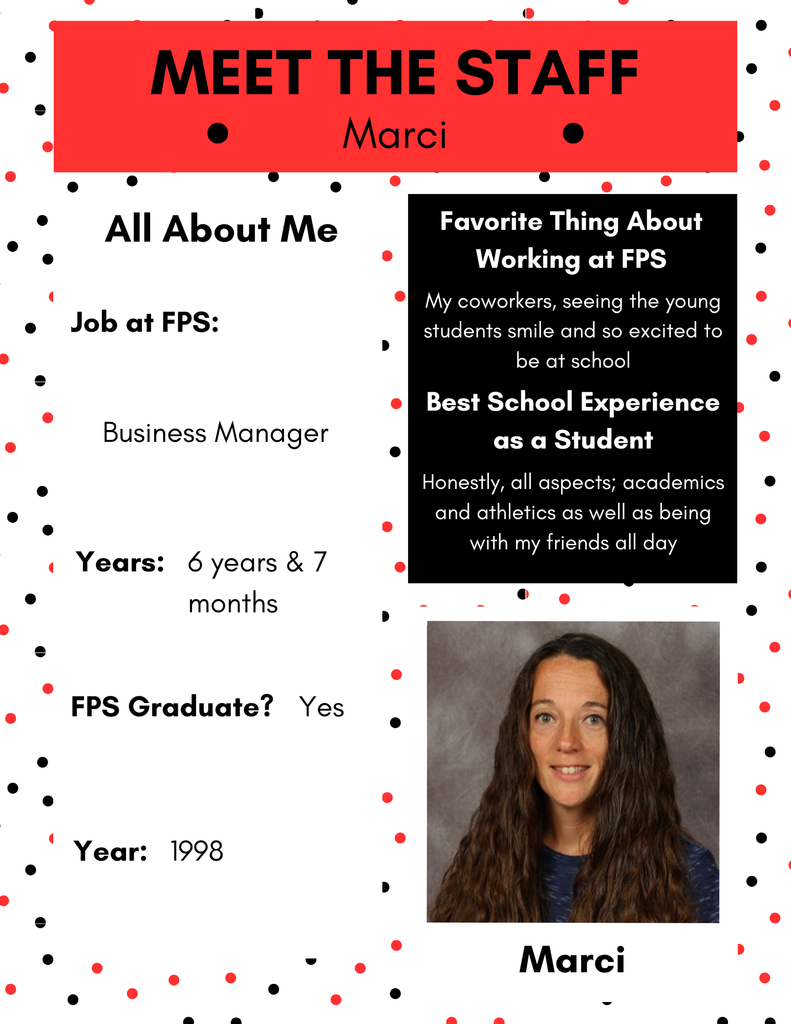 Meet the Staff! Marci