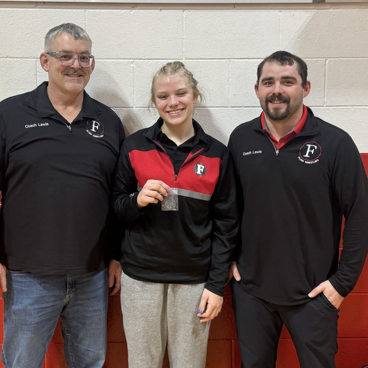 Audrey with Coach Brody Lewis and Coach Arron Lewis
