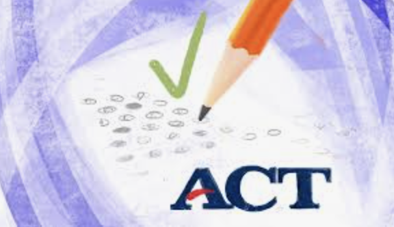 All Juniors and Sophomores will have ACT testing on Tuesday, March 24th.
