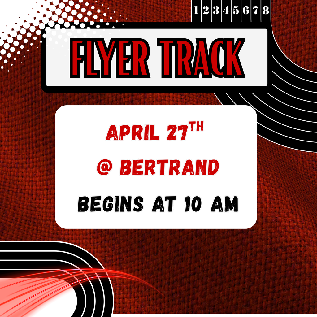 Track at Bertrand @10am. April 27th, 2026