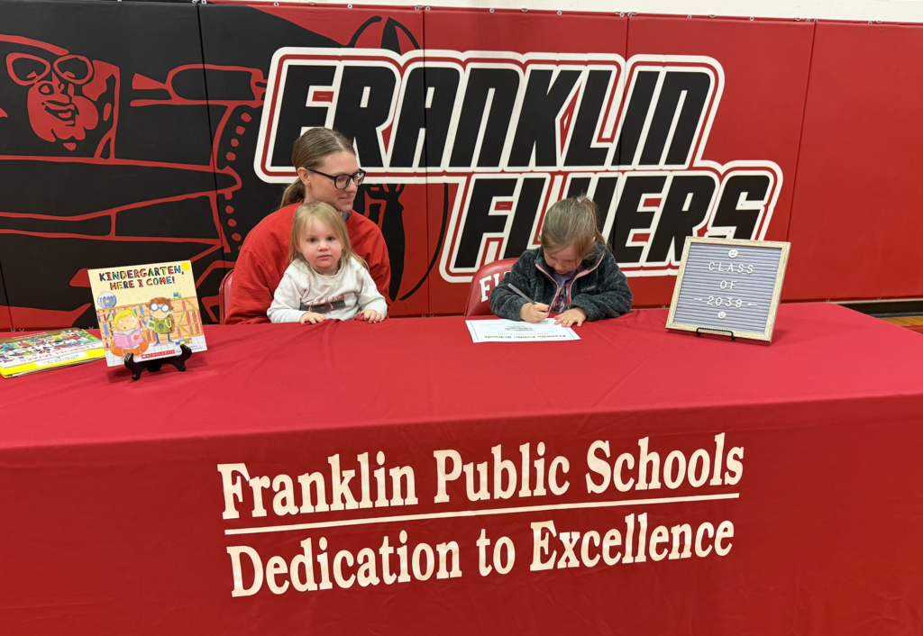 Letter of Intent for Kindergarten Round Up /  Fritson