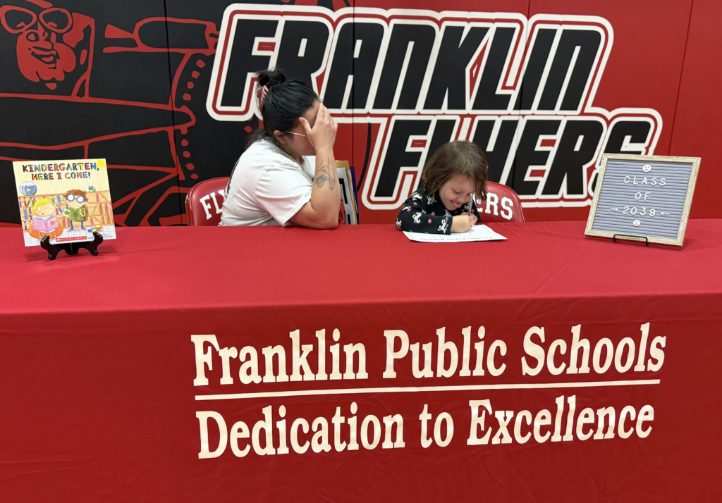 Letter of Intent for Kindergarten Round Up /  Milburn