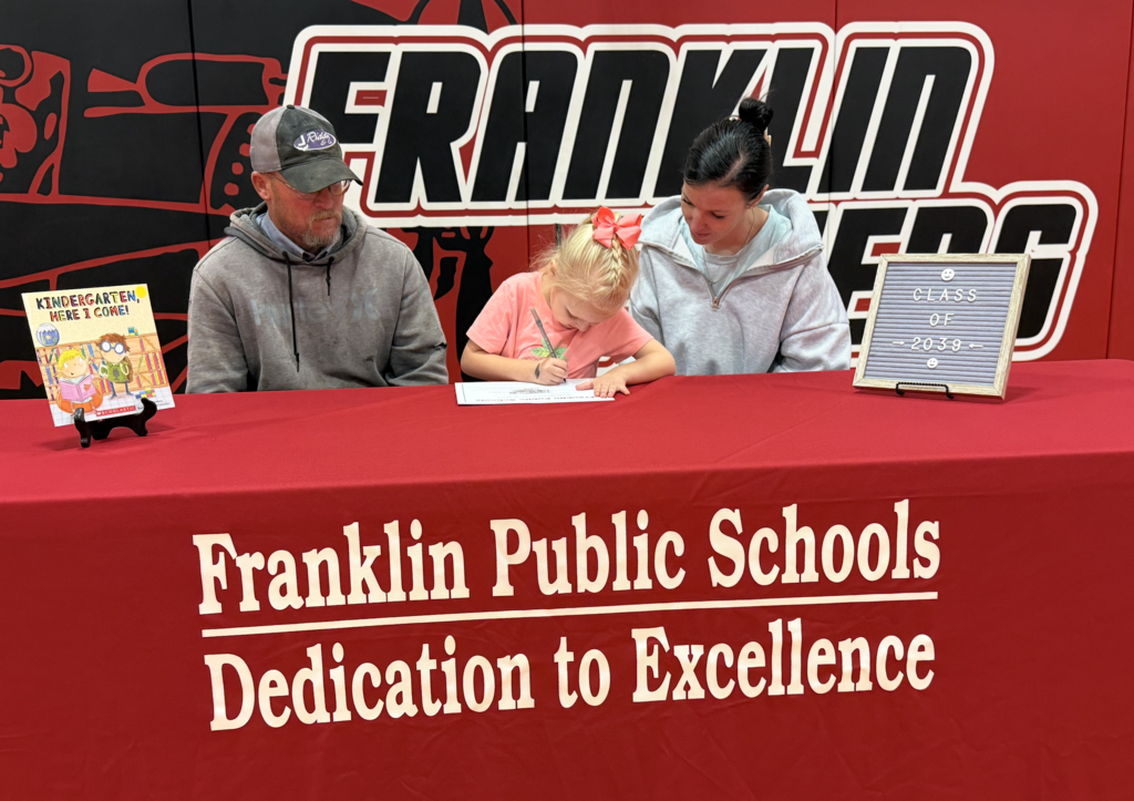 Letter of Intent for Kindergarten Round Up /  Choquette