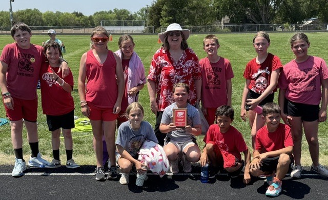 5th Graders earned the sportsmanship award. 