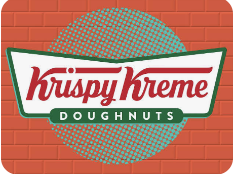 Ad for Volleyball team will be selling Krispy Kreme Doughnuts until August 3, 2026