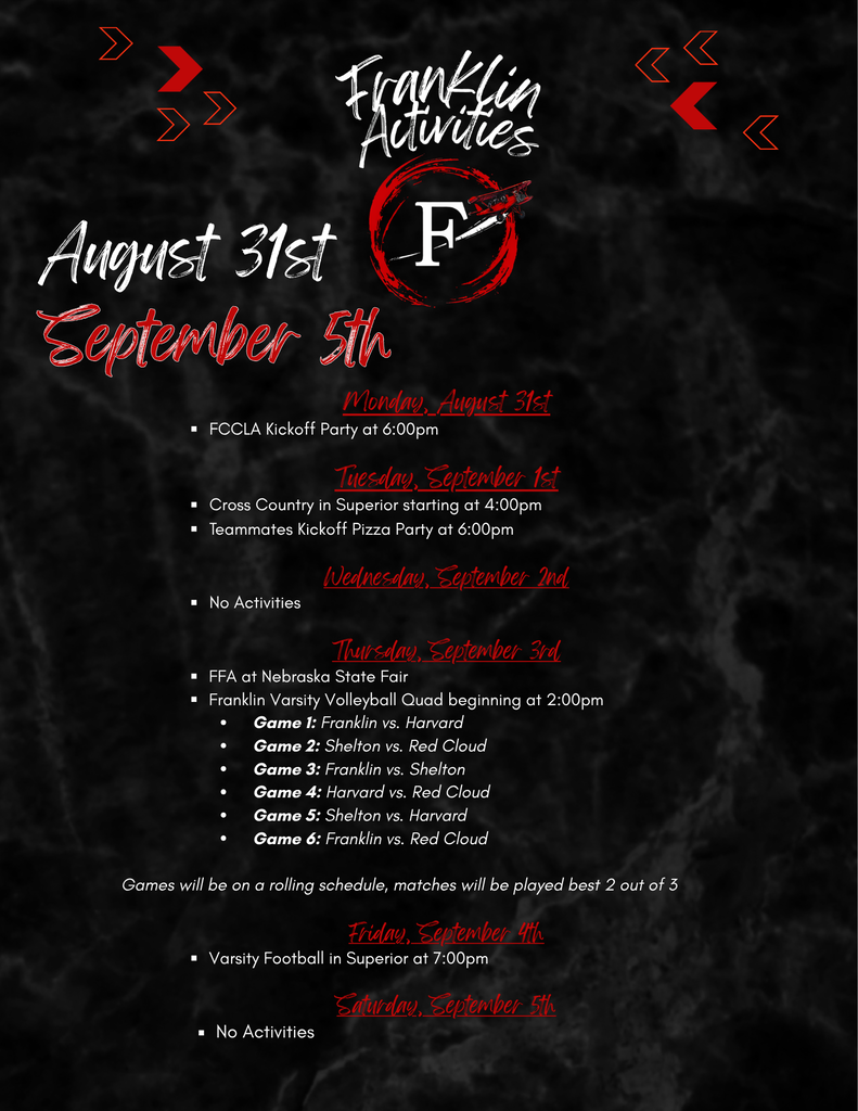 ACTIVITIES UPDATE
