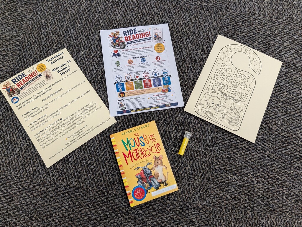 Materials for September packets