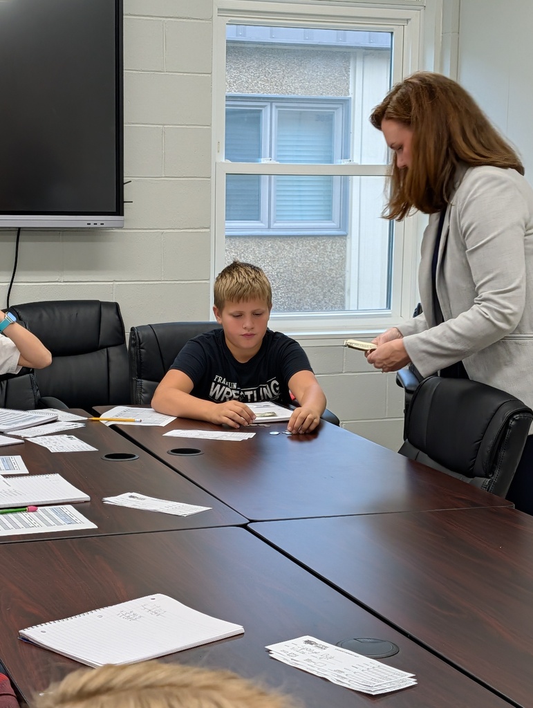 The 5th Grader and Cornerstone partner together to train. 