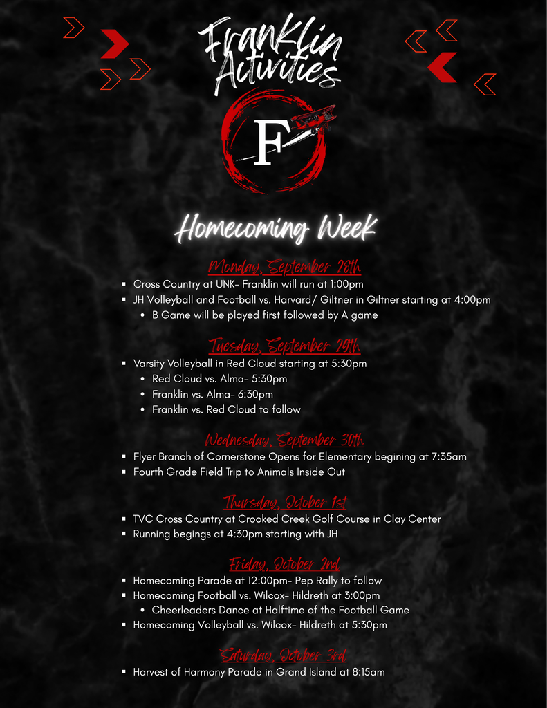 ACTIVITIES UPDATE