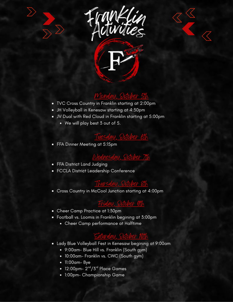 ACTIVITIES UPDATE