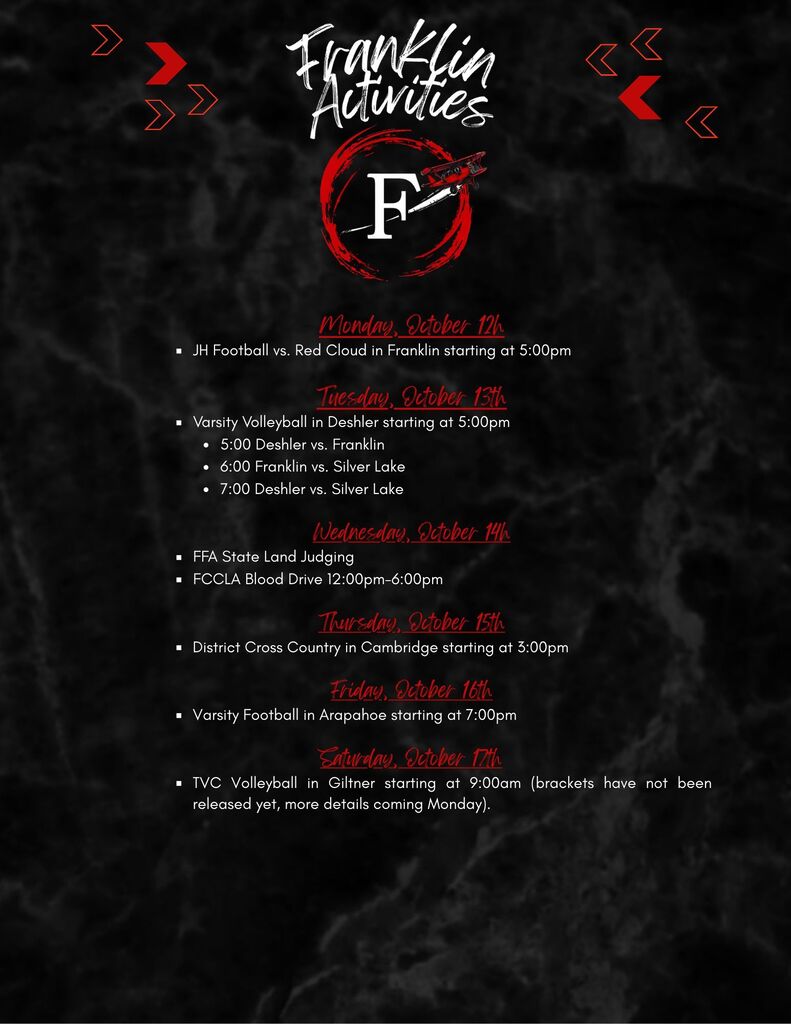 ACTIVITIES UPDATE