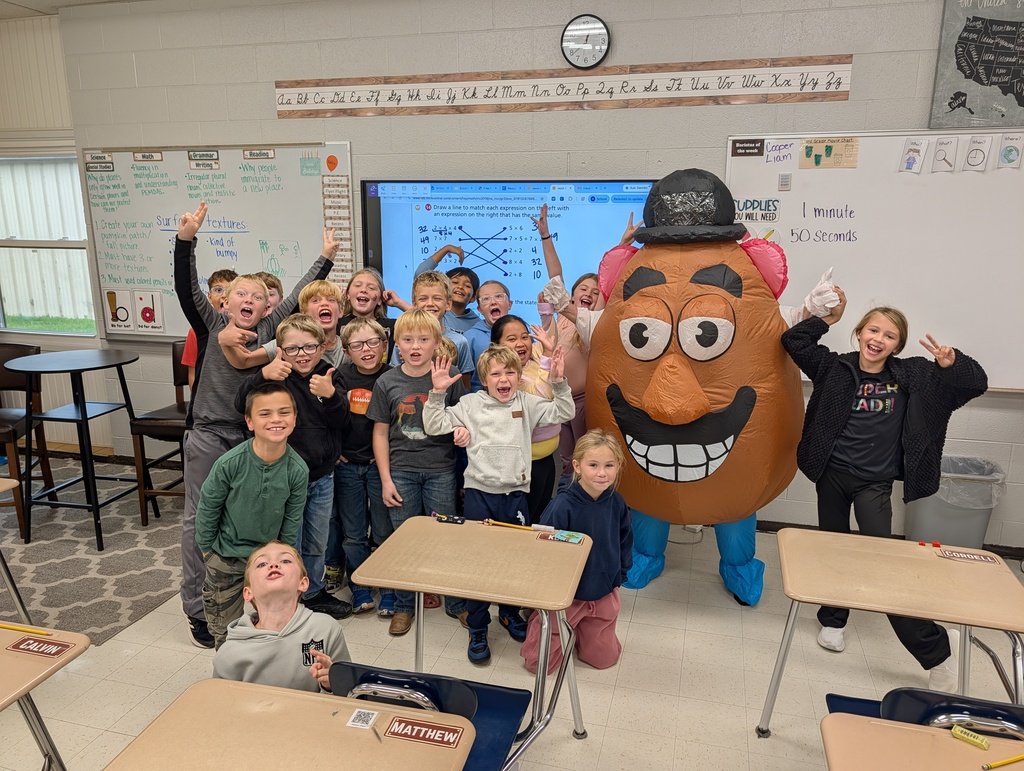 3rd Grade with Mr. Potato Head