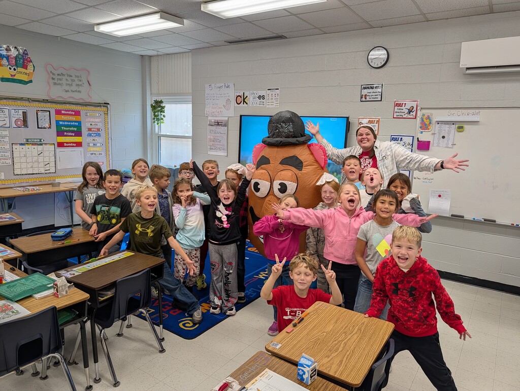 It'a a party in the 2nd grade!