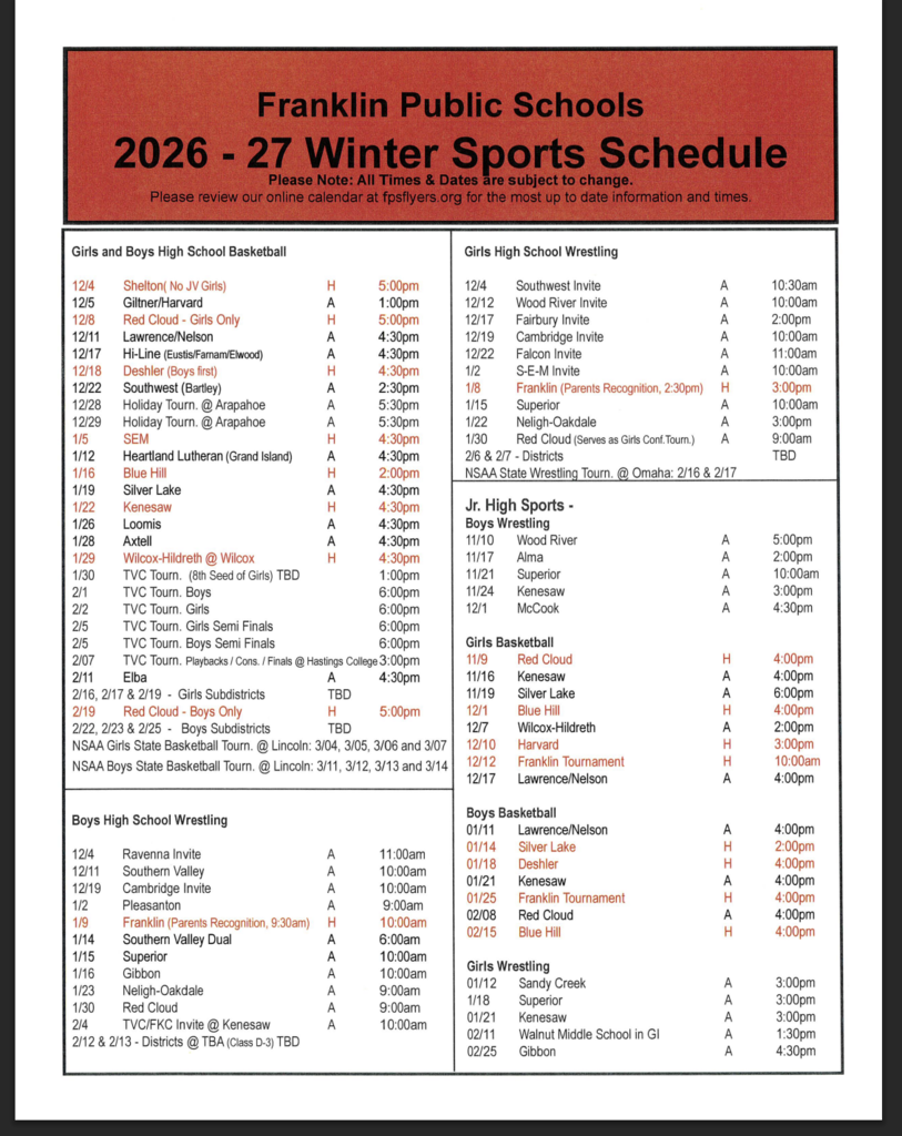 ACTIVITIES UPDATE