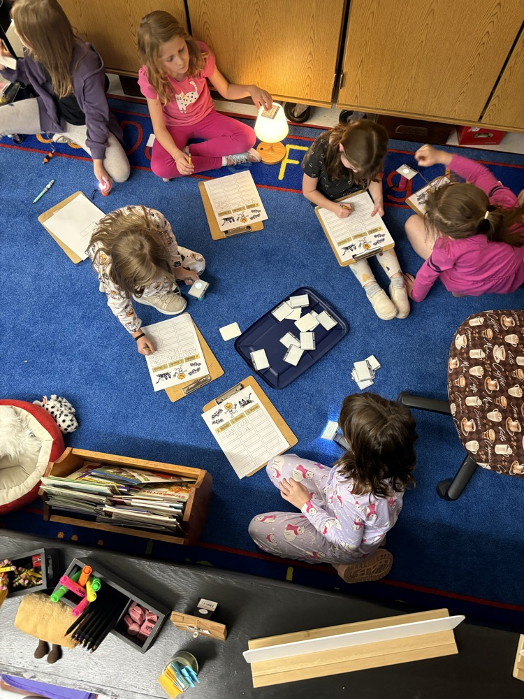 students working in Title One