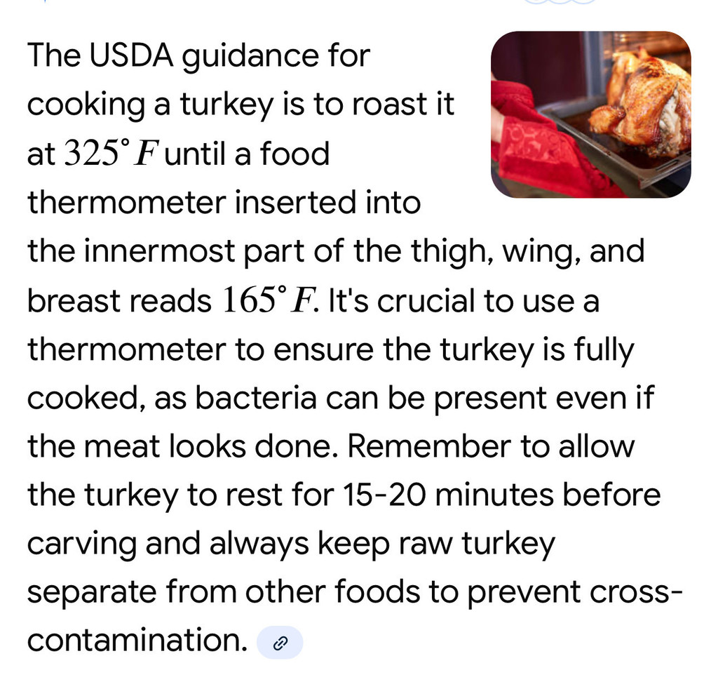 Turkey Instructions