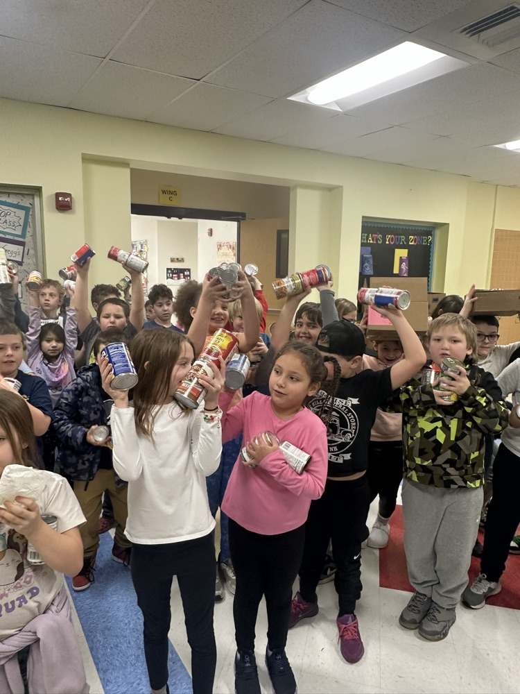 PSS canned food donation.