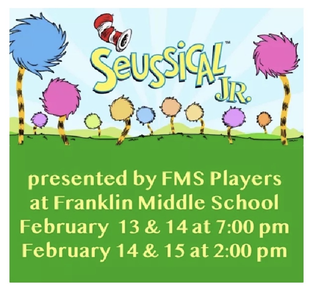 Seussical Jr. ad