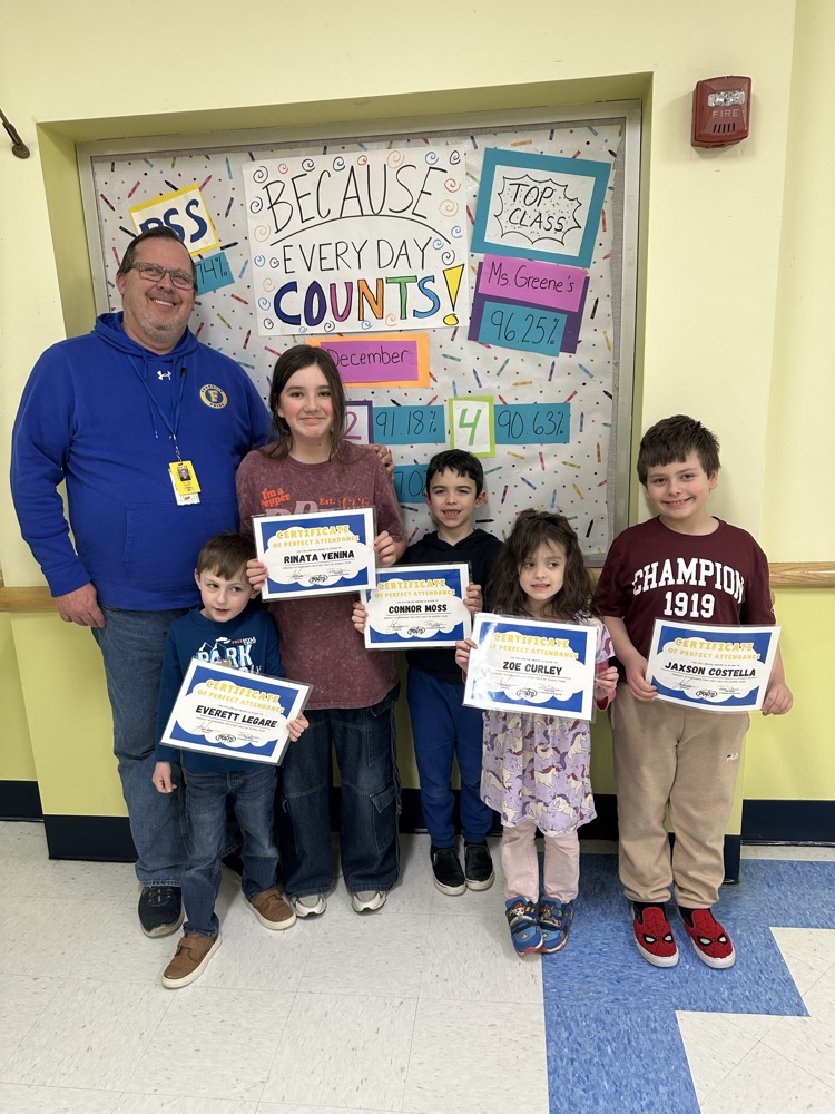 students with perfect attendance 