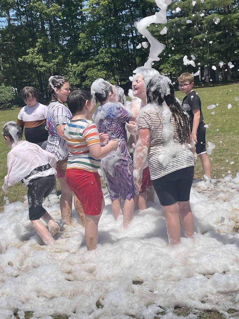 The  Foam pit was a hit!